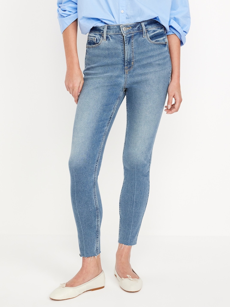 Extra High-Waisted Rockstar 360° Stretch Super-Skinny Jeans