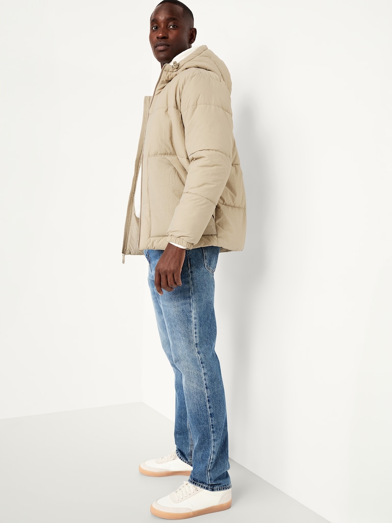 Frost-Free Water-Resistant Hooded Puffer Jacket