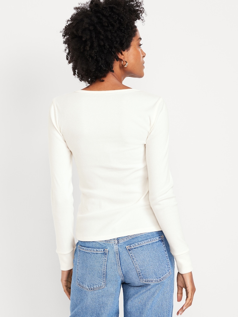 Cozy Snug Crew-Neck Henley