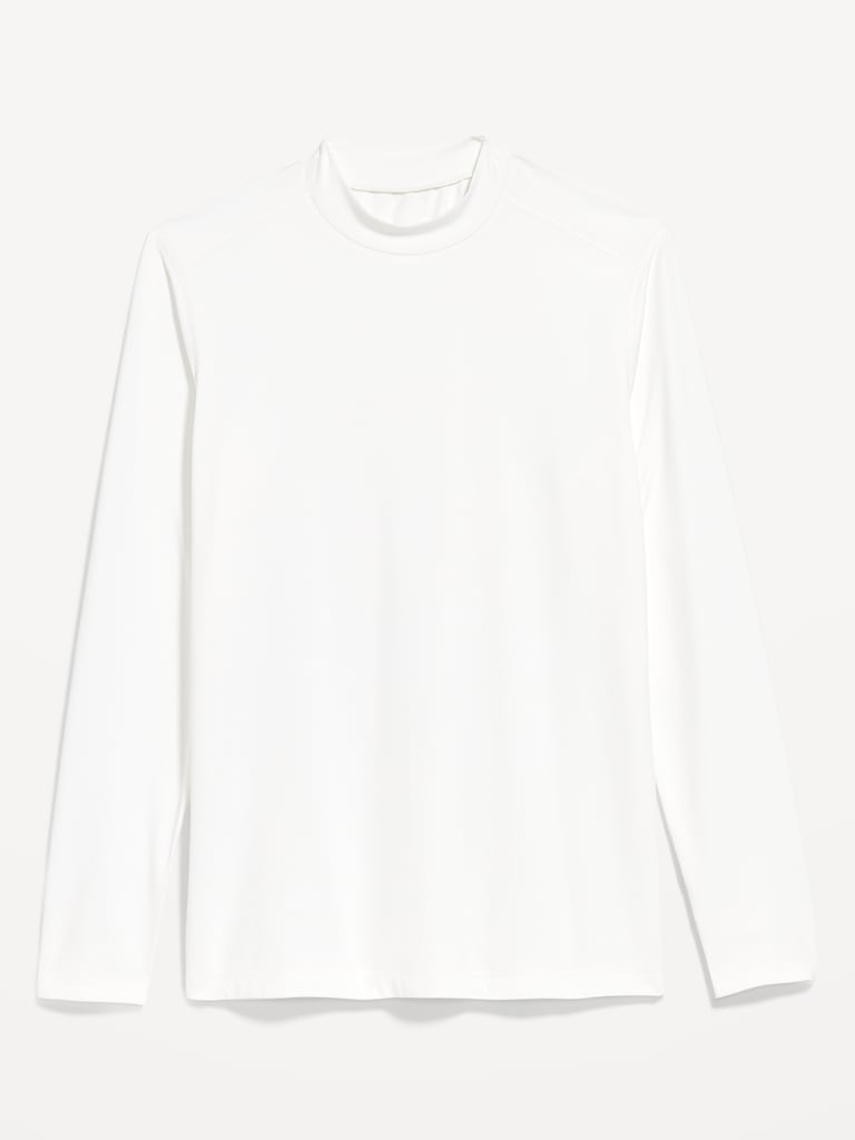 Mock-Neck Long-Sleeve Baselayer Top