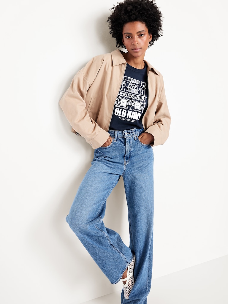 EveryWear Crew-Neck Logo-Graphic T-Shirt