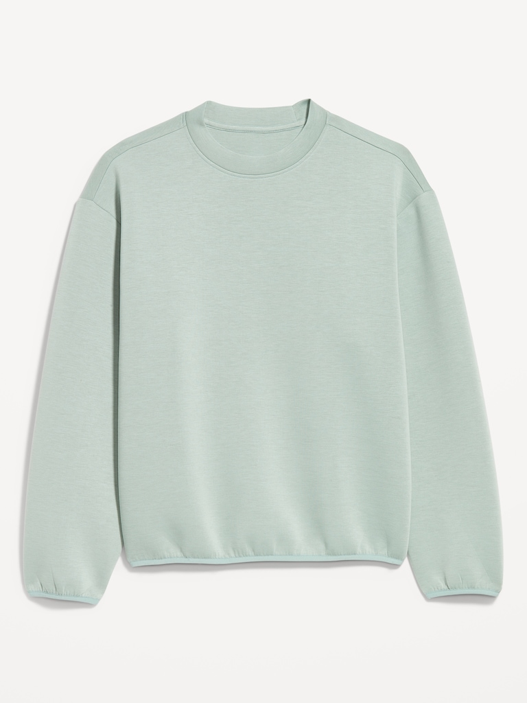 Oversized Bounce Fleece Cinched Sweatshirt