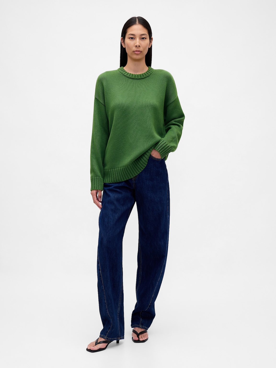 100% Cotton Oversized Sweater