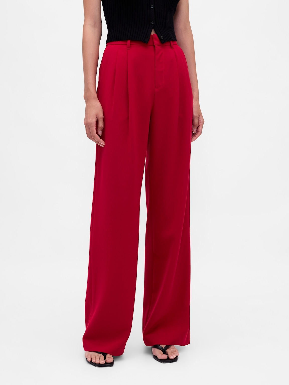 365 High Rise Pleated Trousers