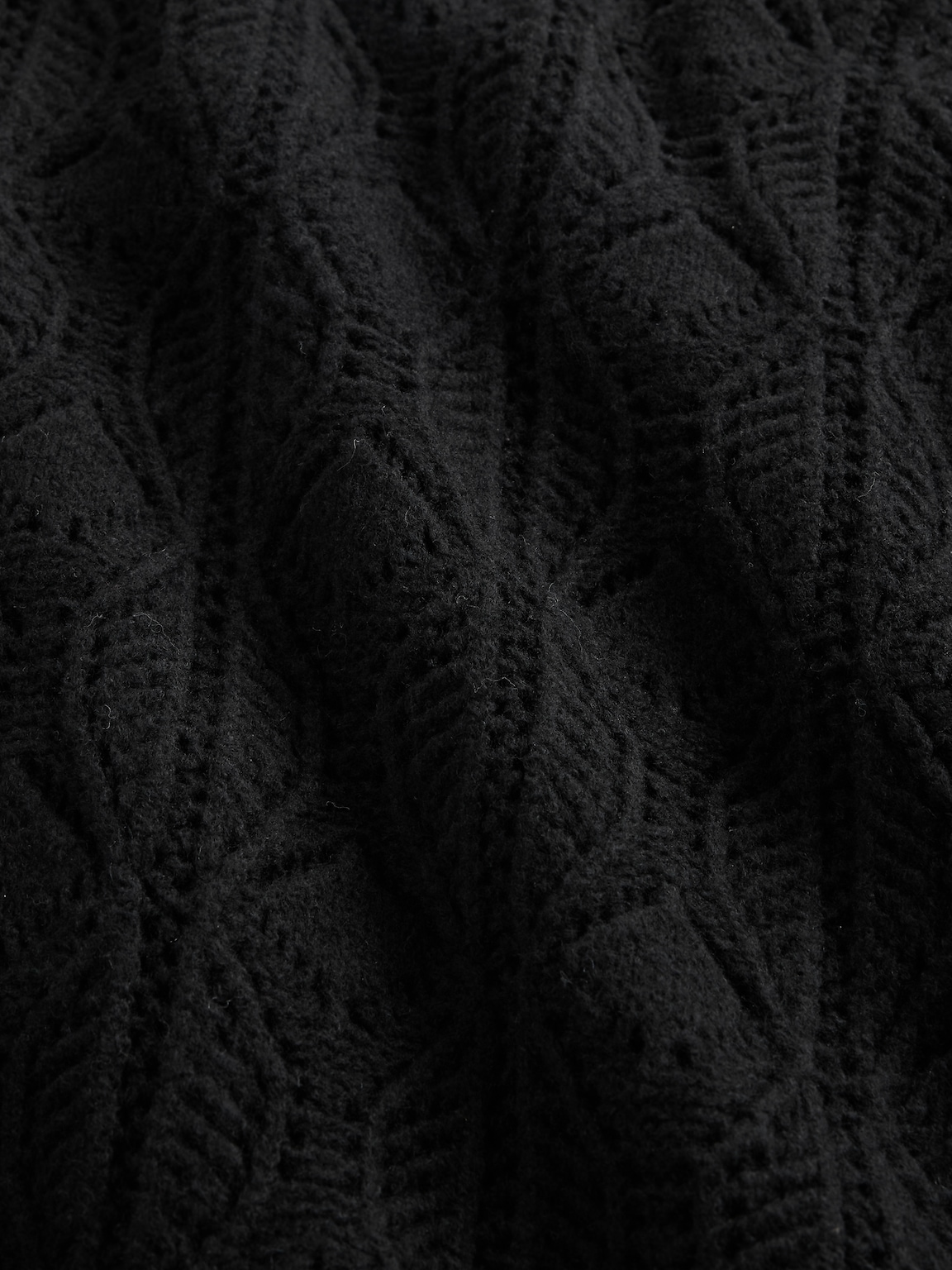 CashSoft Pointelle Turtleneck Sweater Dress