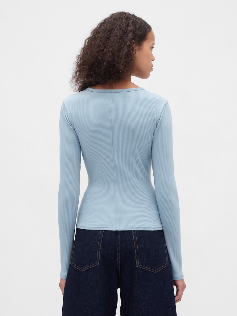 Modern Rib Crop T-Shirt