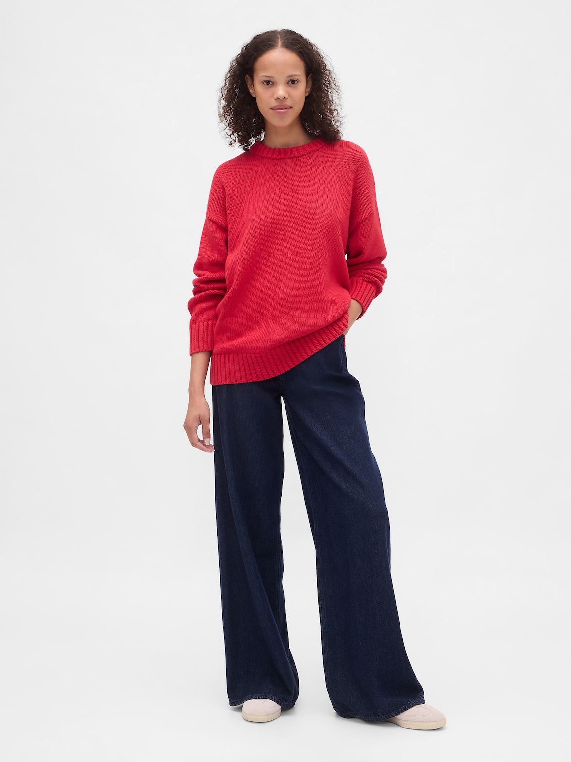 100% Cotton Oversized Sweater