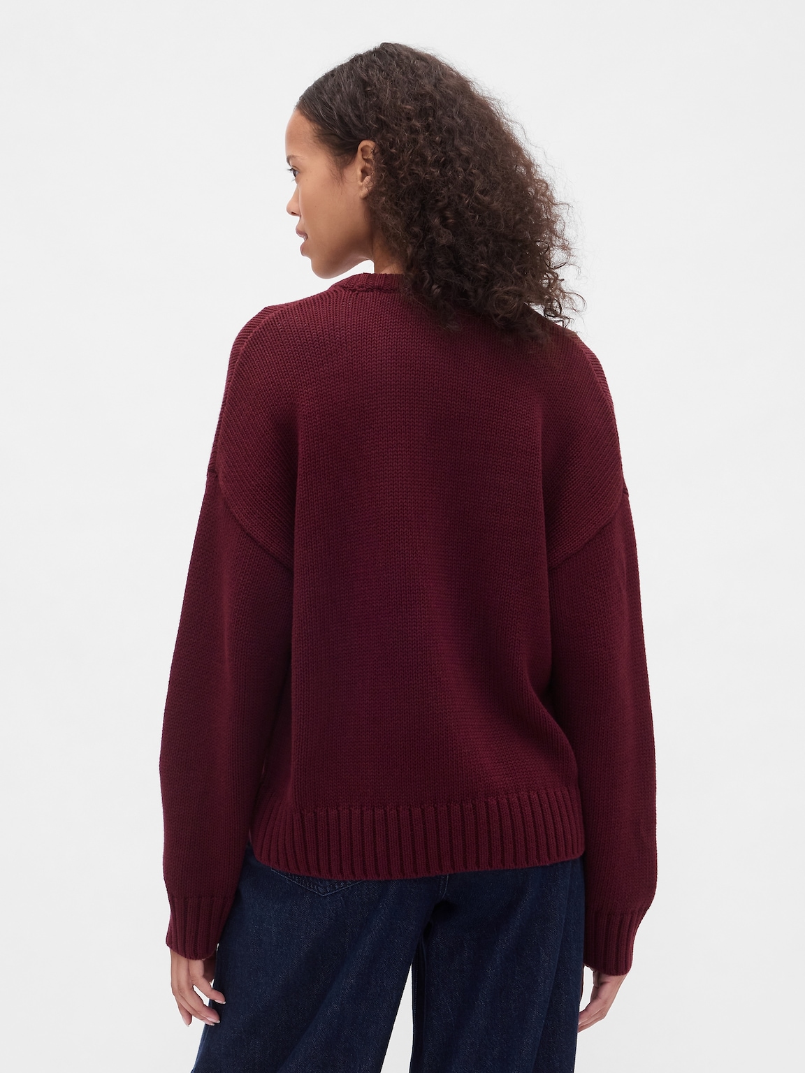100% Cotton Relaxed Sweater