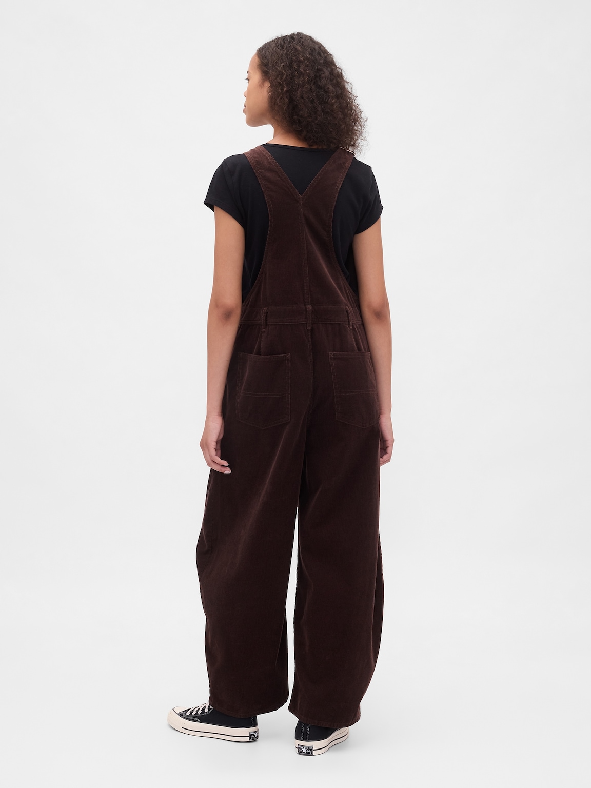 Corduroy Horseshoe Overalls