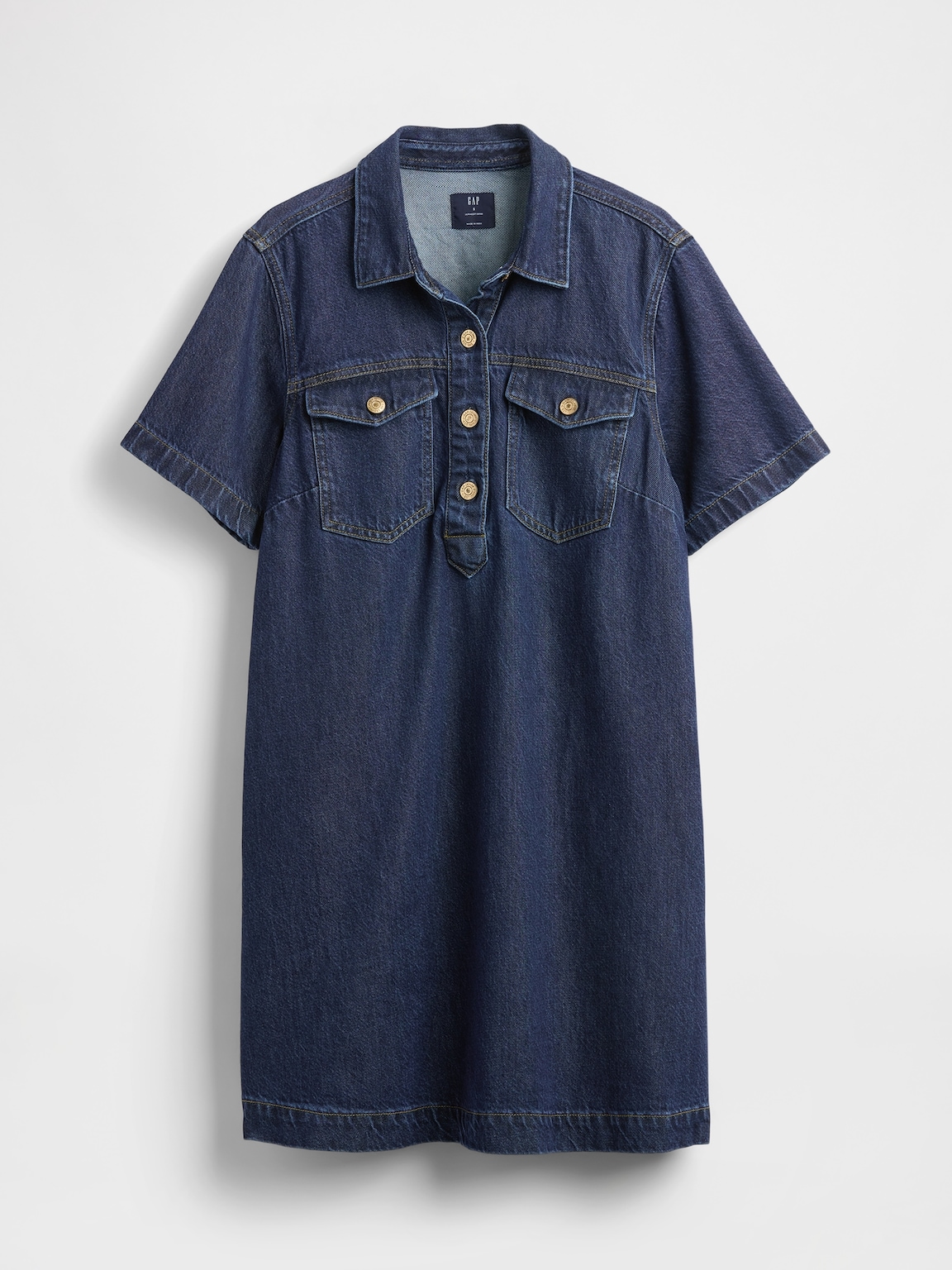 UltraSoft Denim Mini Dress