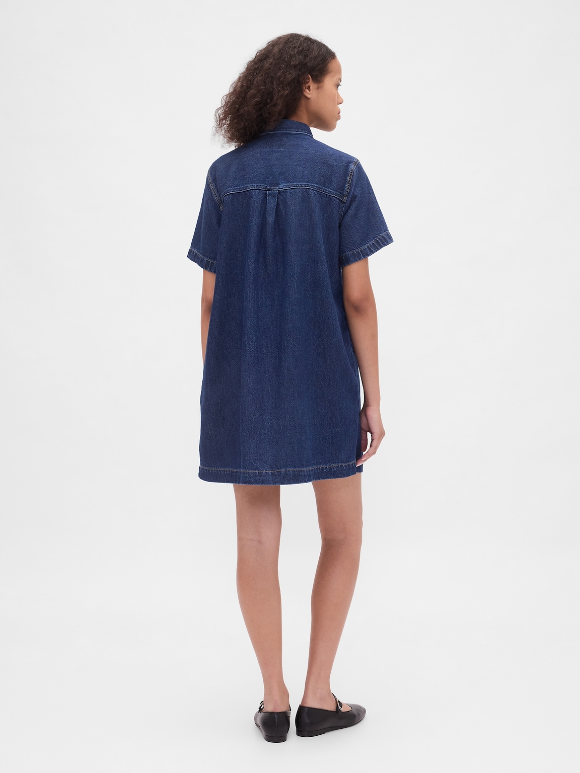 UltraSoft Denim Mini Dress