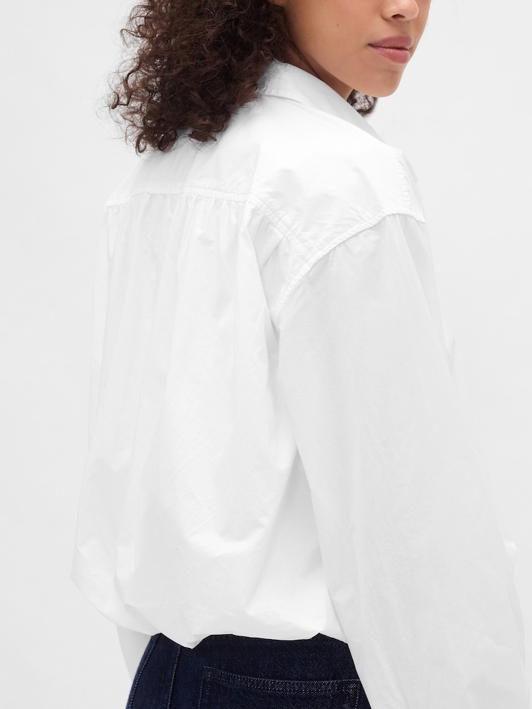 Bubble Hem Shirt