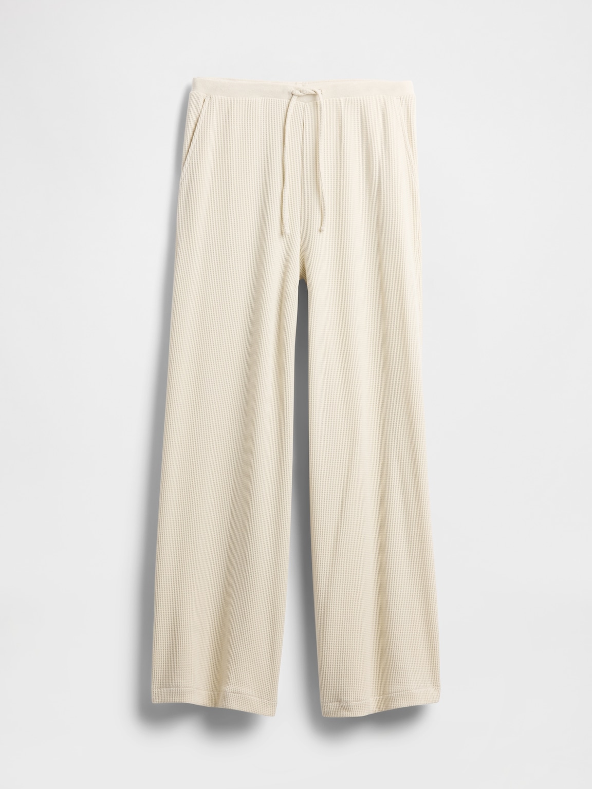 Waffle Wide-Leg PJ Pants