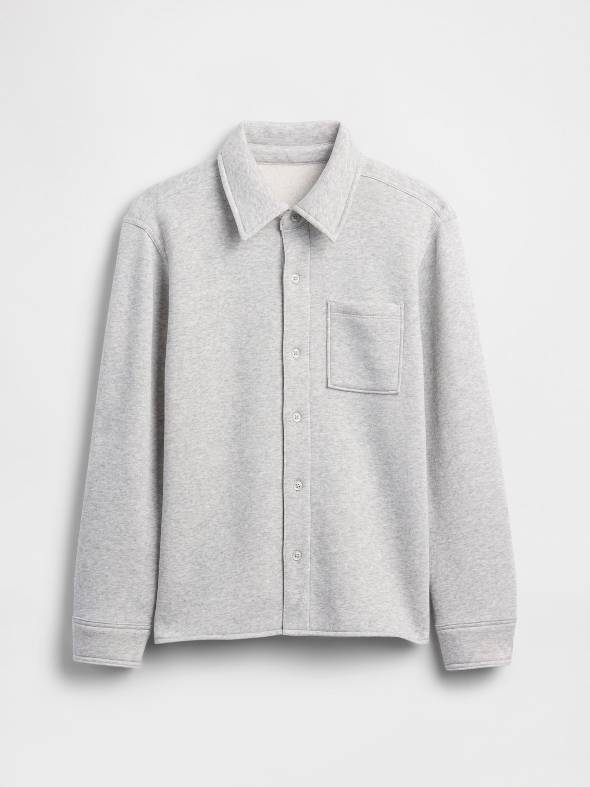 Kids Cozy Button-Front Shirt