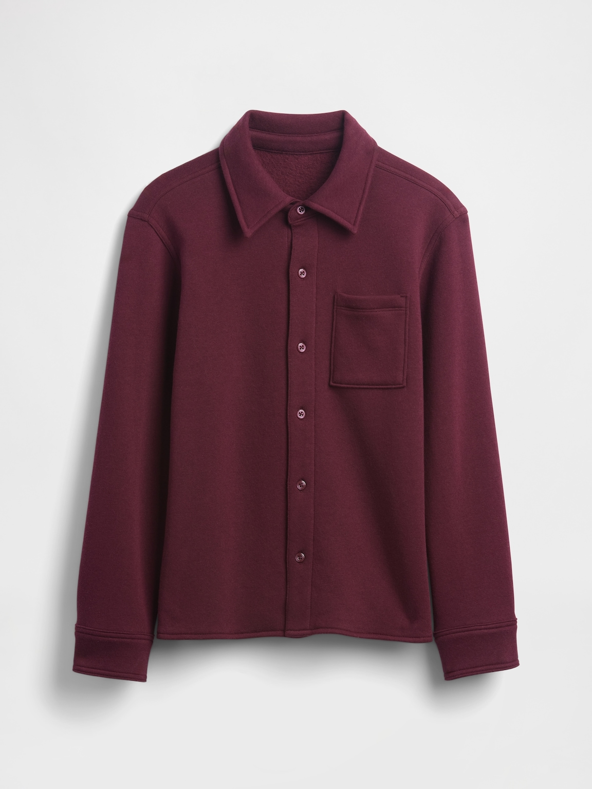 Kids Cozy Button-Front Shirt