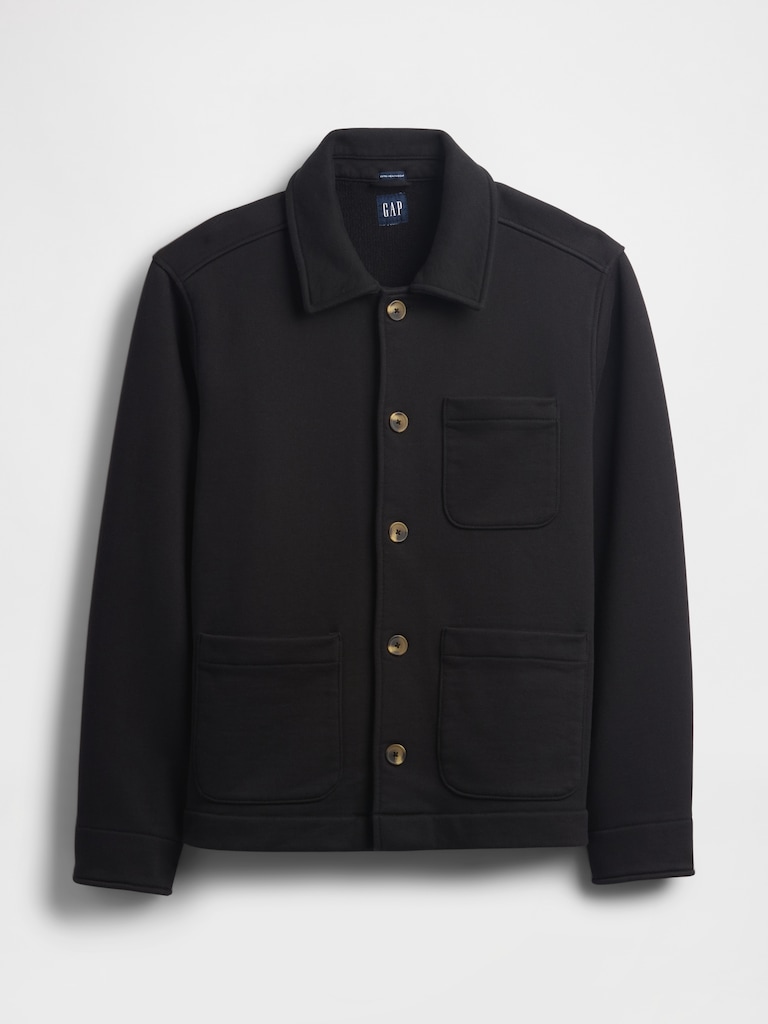 French Terry Chore Jacket