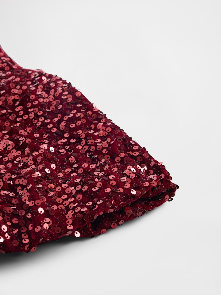 Kids Sequin Bubble Top