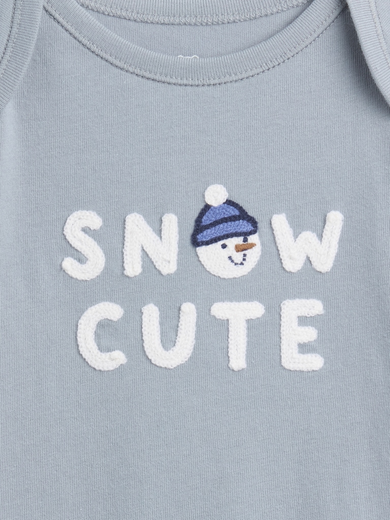 Baby First Favorites Organic Cotton Graphic Bodysuit
