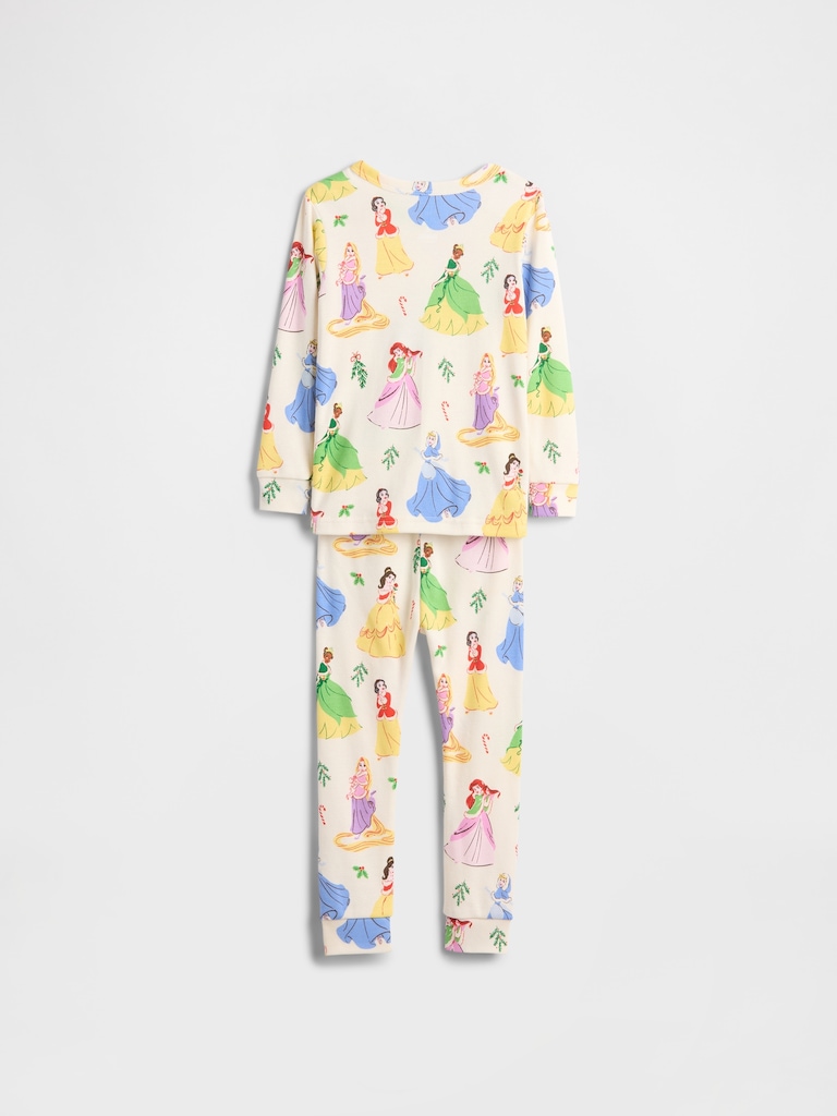 Gap × Disney Baby & Toddler Organic Brushed Cotton Princess PJ Set