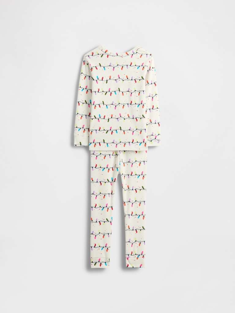 Baby & Toddler Organic Brushed Cotton Holiday PJ Set