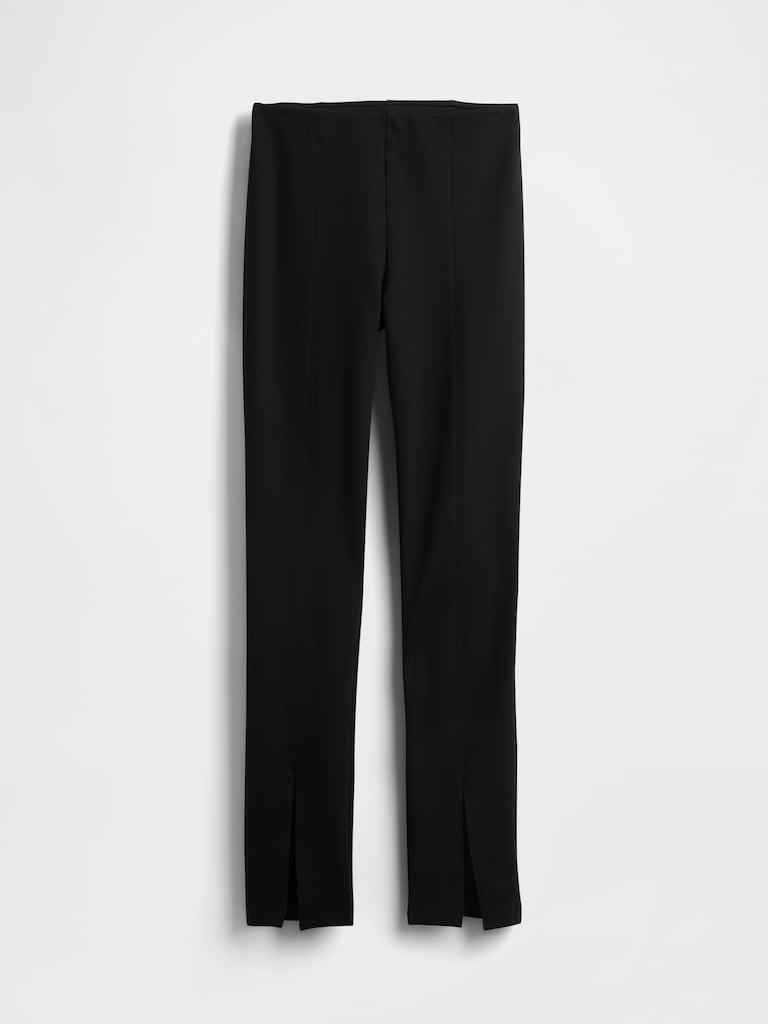 Low Rise Double Knit Boot Pants