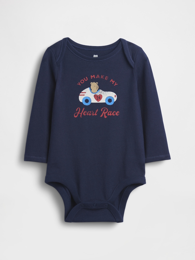 Baby First Favorites Organic Cotton Graphic Bodysuit