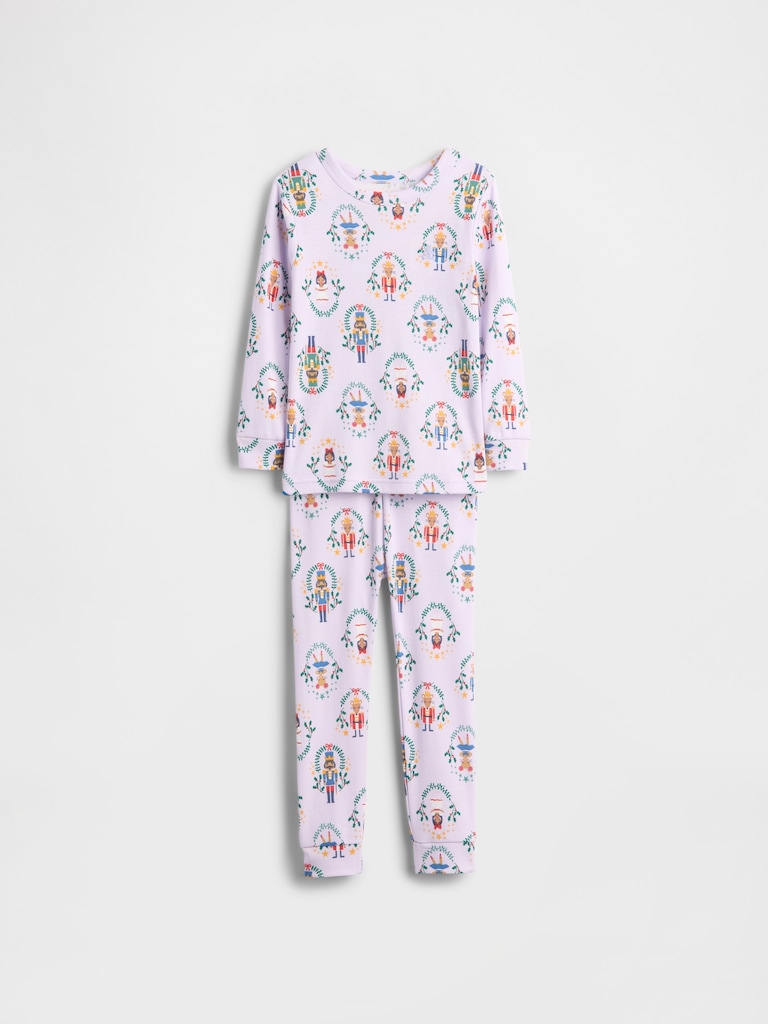 Baby & Toddler Organic Brushed Cotton Nutcracker PJ Set