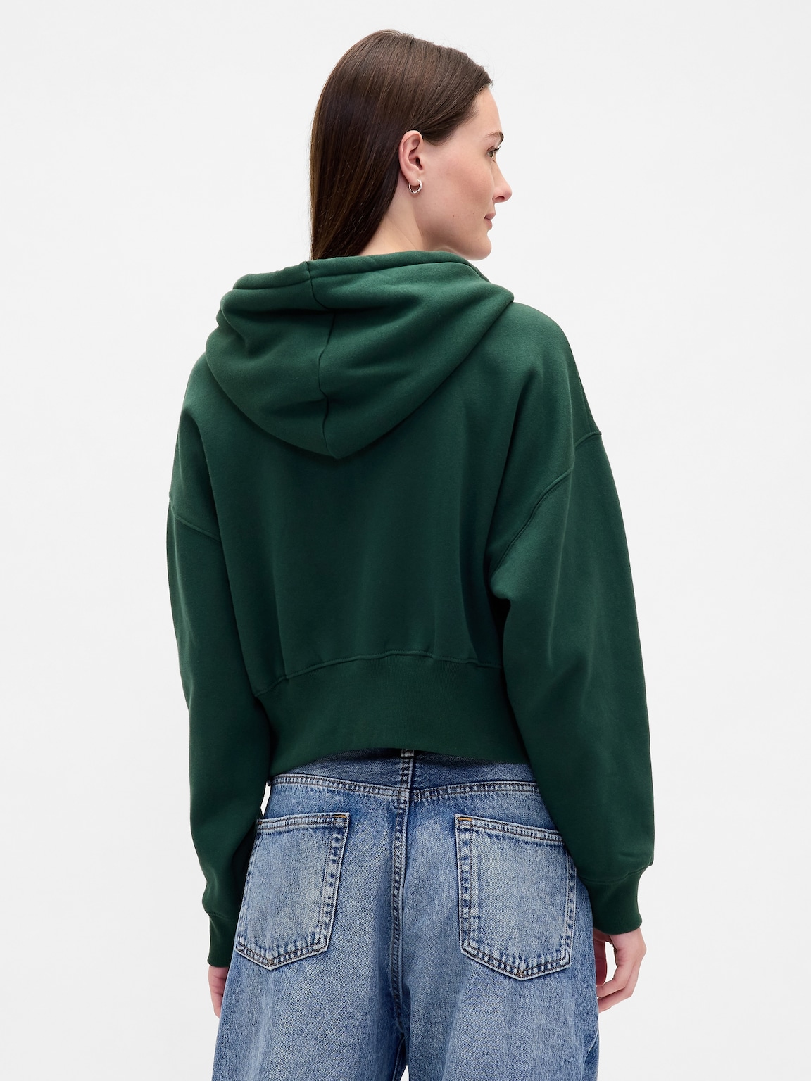 VintageSoft Full-Zip Wedge Hoodie