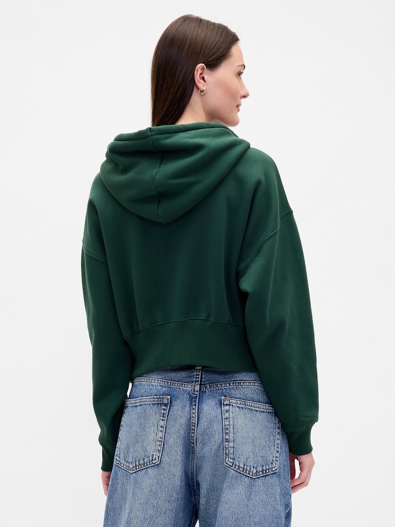 VintageSoft Full-Zip Wedge Hoodie