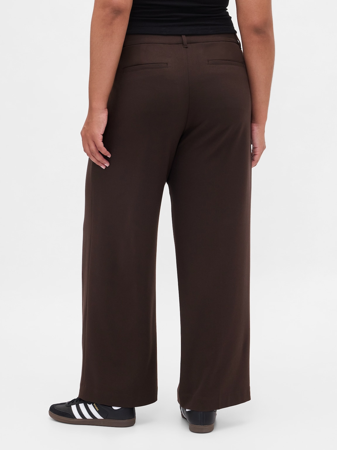 365 Low Rise Brushed Twill Pleated Trousers