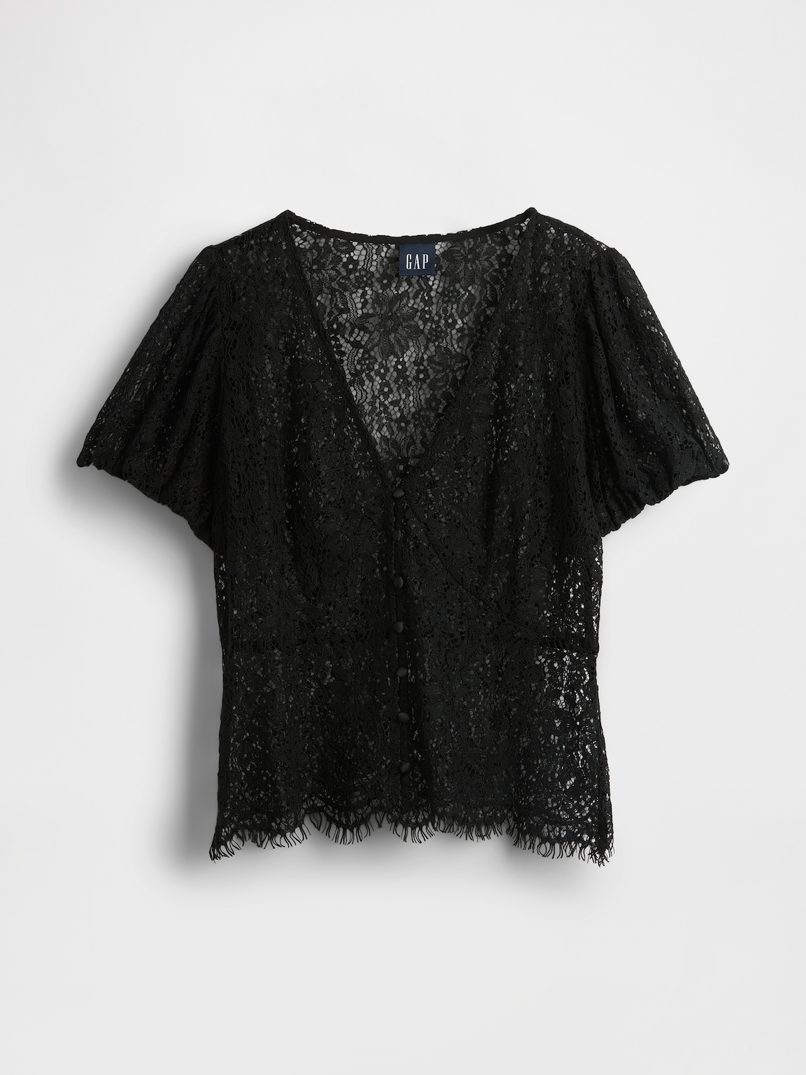 Lace V-Neck Top