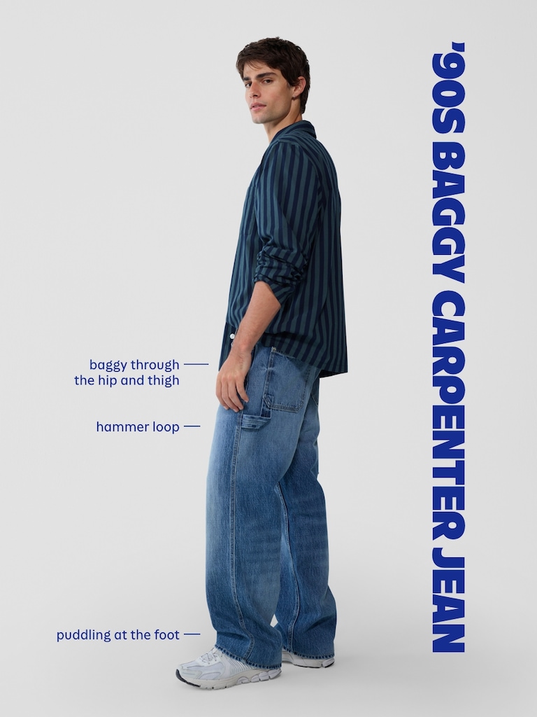 90's Baggy Carpenter Jeans