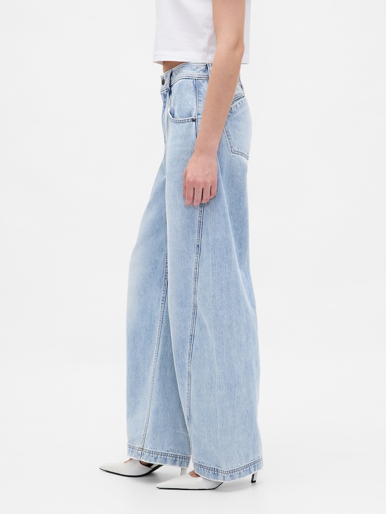 Gap × BÉIS High Rise Barrel Jeans