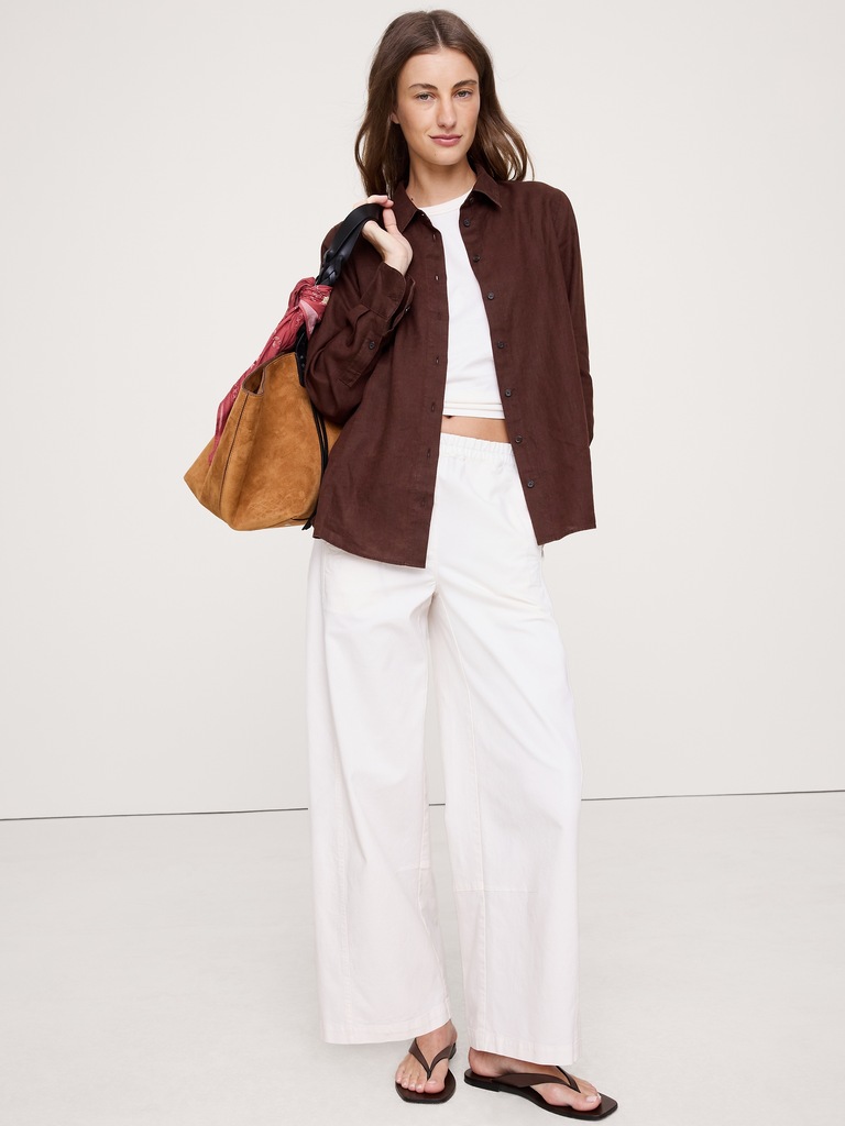 The Everyday Shirt in Linen