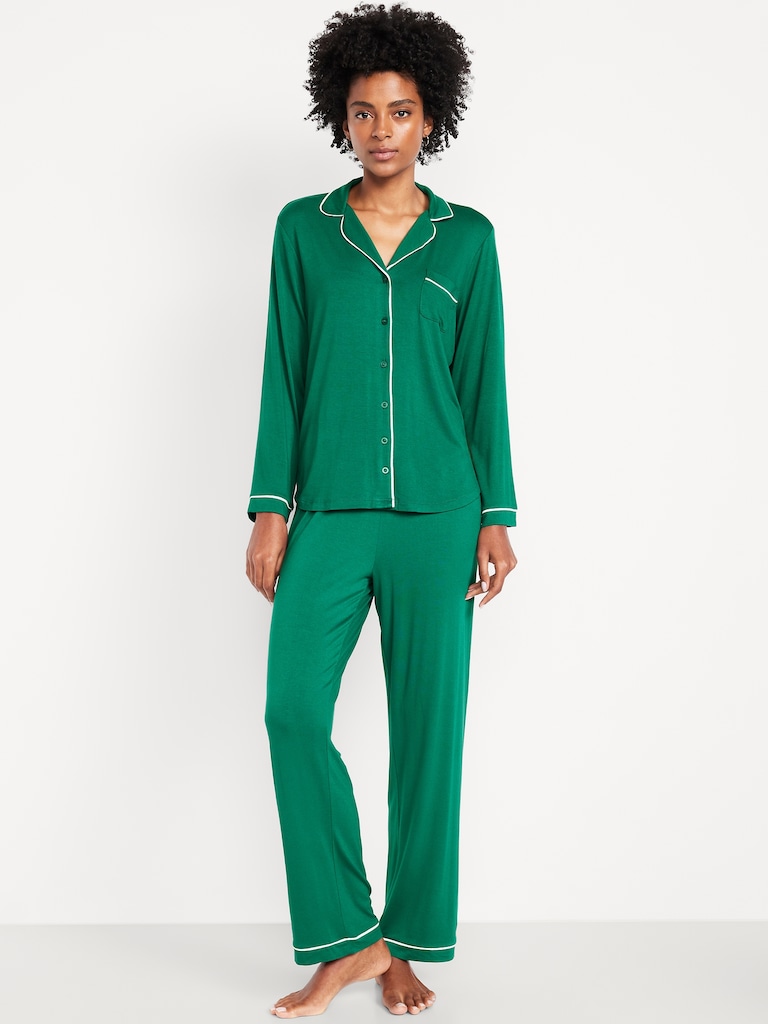 Sunday Sleep Knit Jersey Pant Set