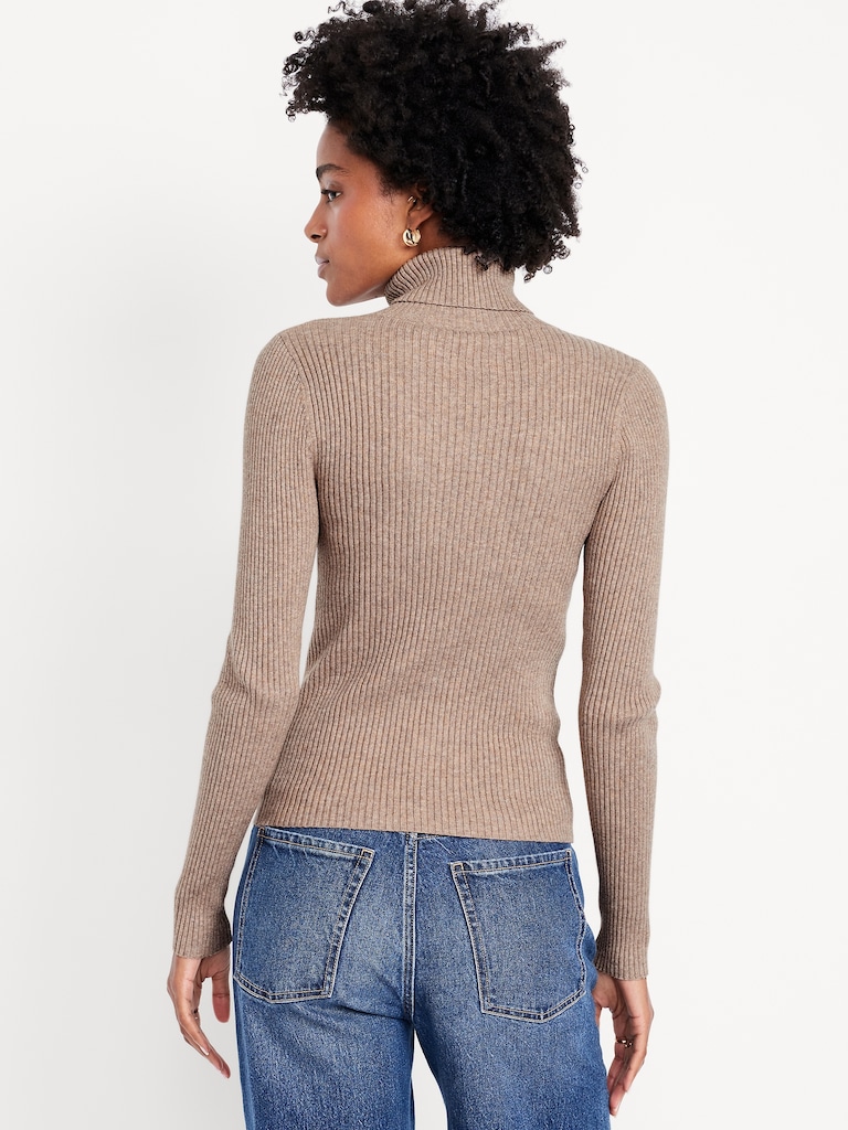 SoSoft Lite Rib Turtleneck Sweater