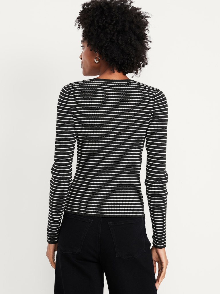SoSoft Lite Ribbed Crew-Neck Sweater