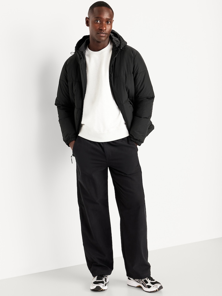 Frost-Free Water-Resistant Hooded Puffer Jacket