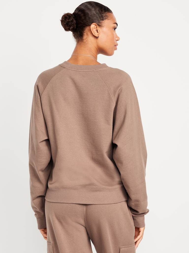 SoComfy Oversized Raglan Sweatshirt