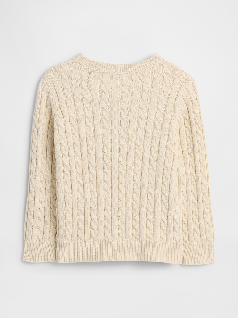 babyGap Cable-Knit Crewneck Sweater