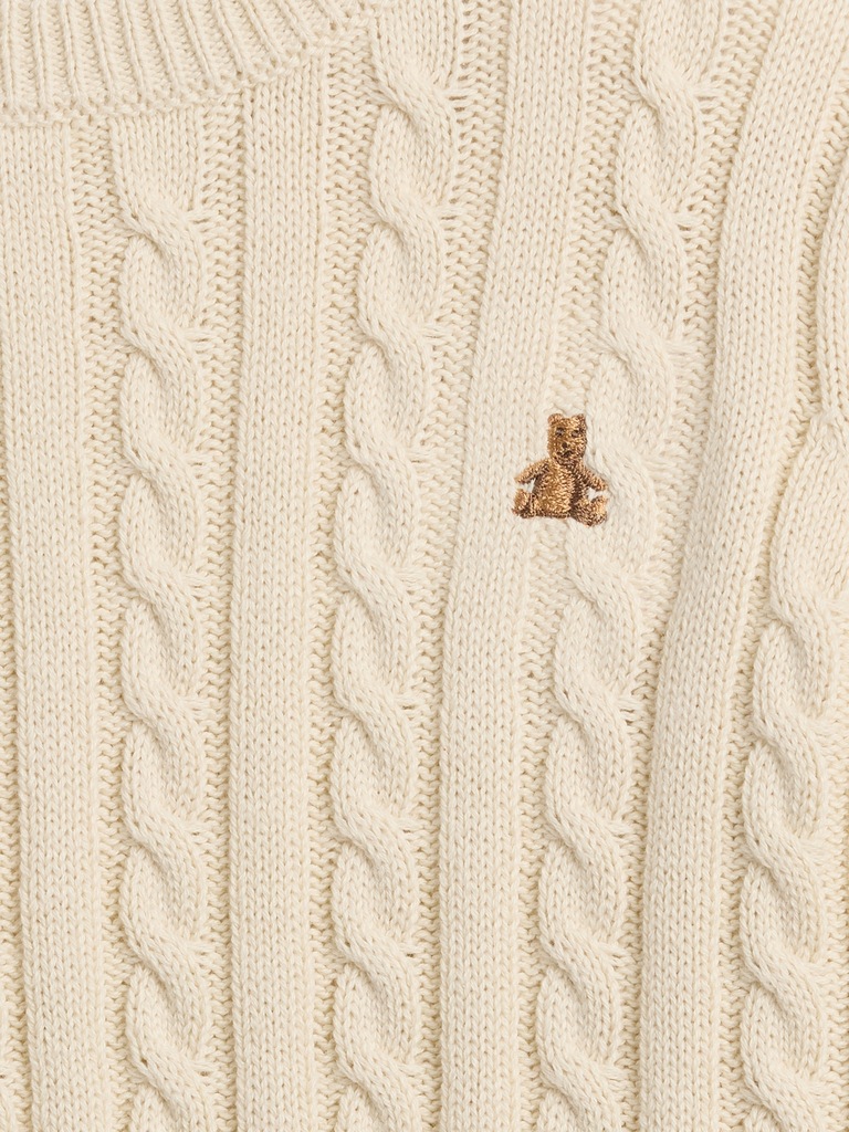 babyGap Cable-Knit Crewneck Sweater