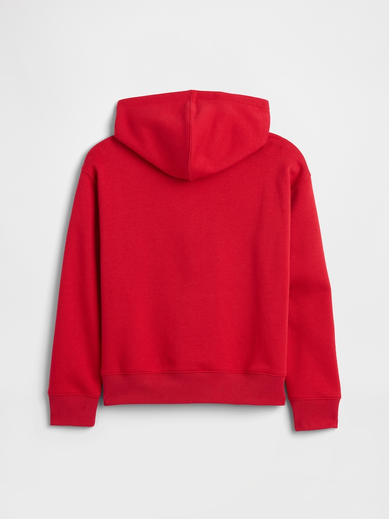 GapKids × Disney Mickey Mouse Relaxed Logo Hoodie