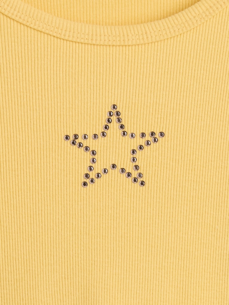 Kids Ribbed Pointelle T-Shirt