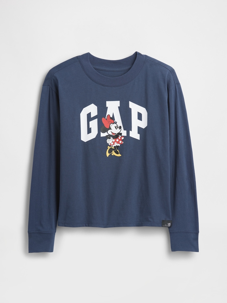 GapKids × Disney Minnie Mouse Relaxed Logo T-Shirt