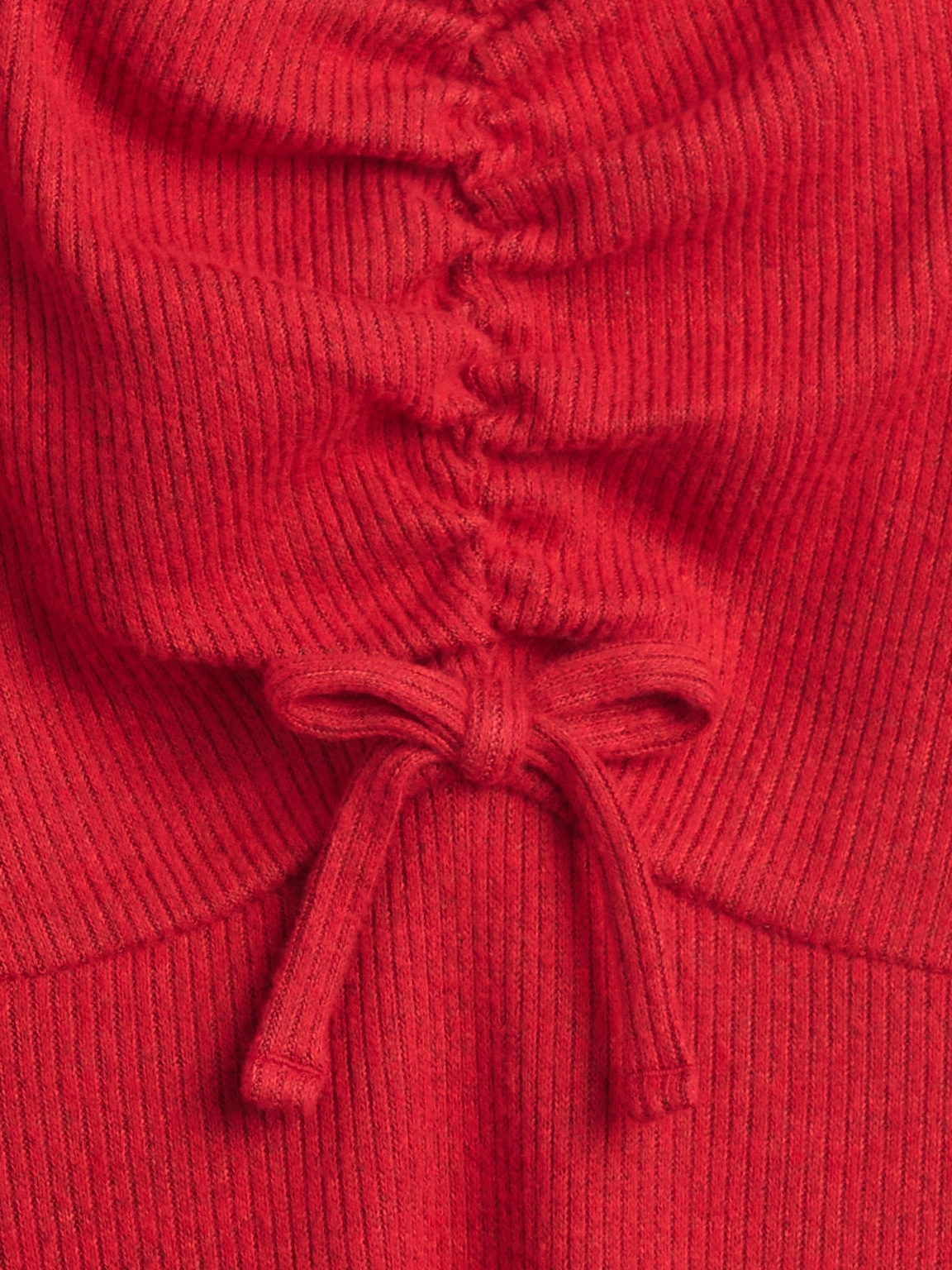 Kids Ruched Bow Dress