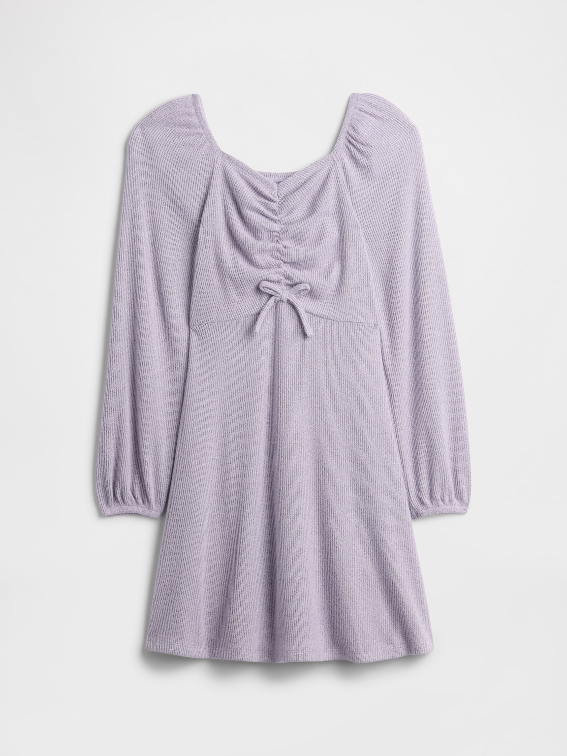 Kids Ruched Bow Dress