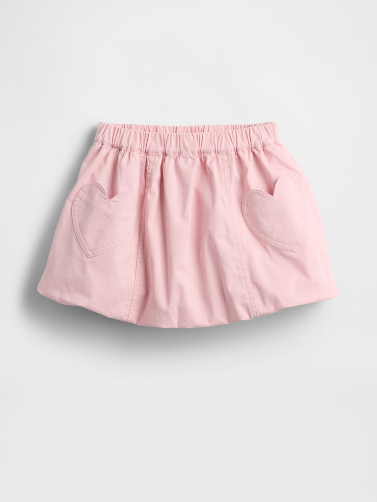 Baby & Toddler Heart Pocket Bubble Skirt