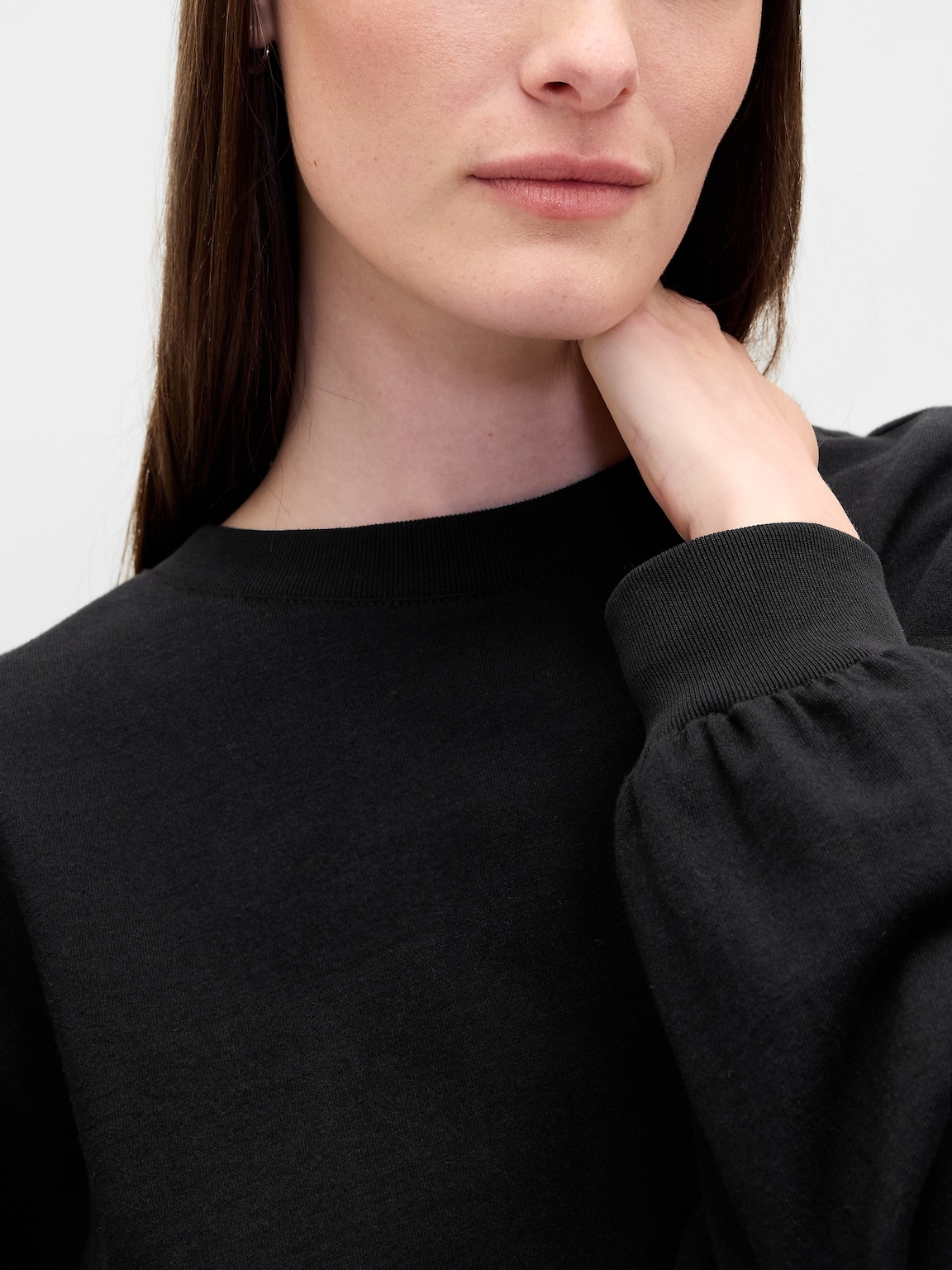 Organic Cotton VintageSoft Crop Sweatshirt