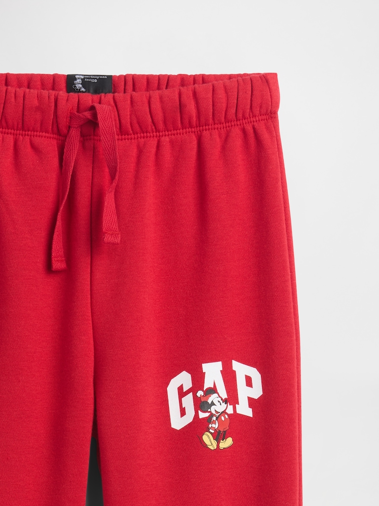 babyGap × Disney Mickey Mouse Relaxed Logo Pull-On Joggers