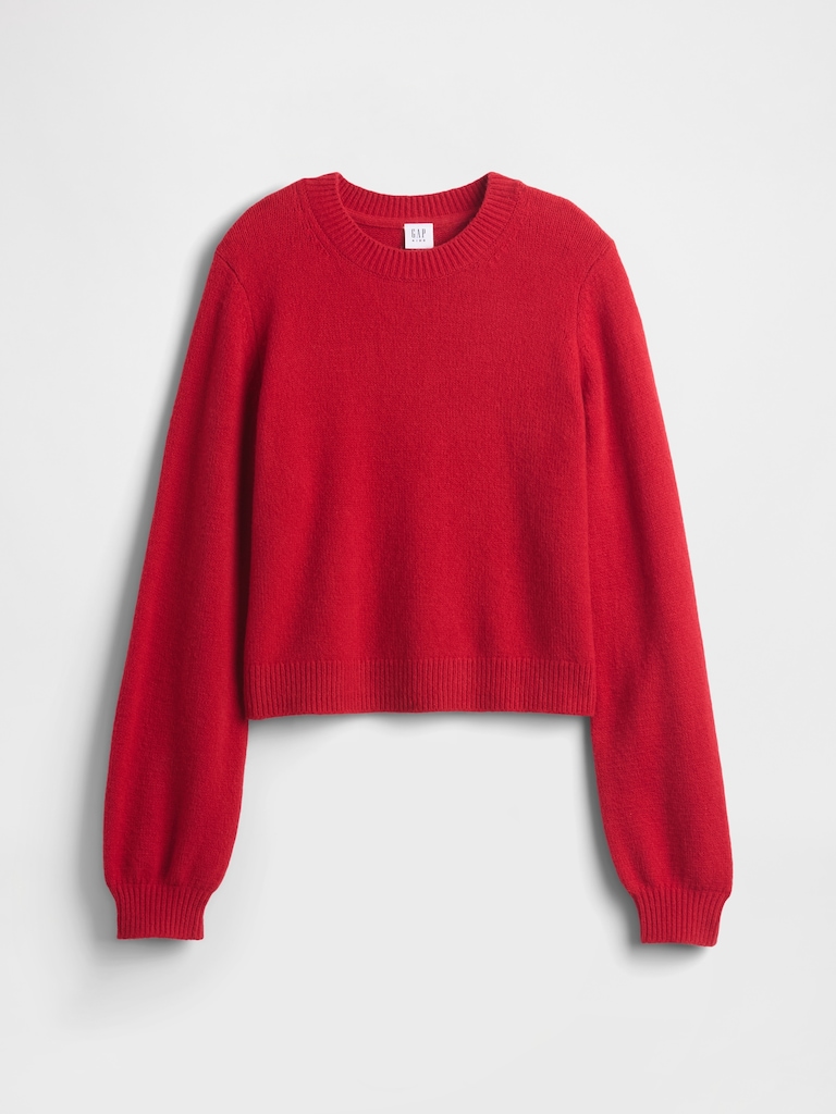 Kids CashSoft Crewneck Sweater